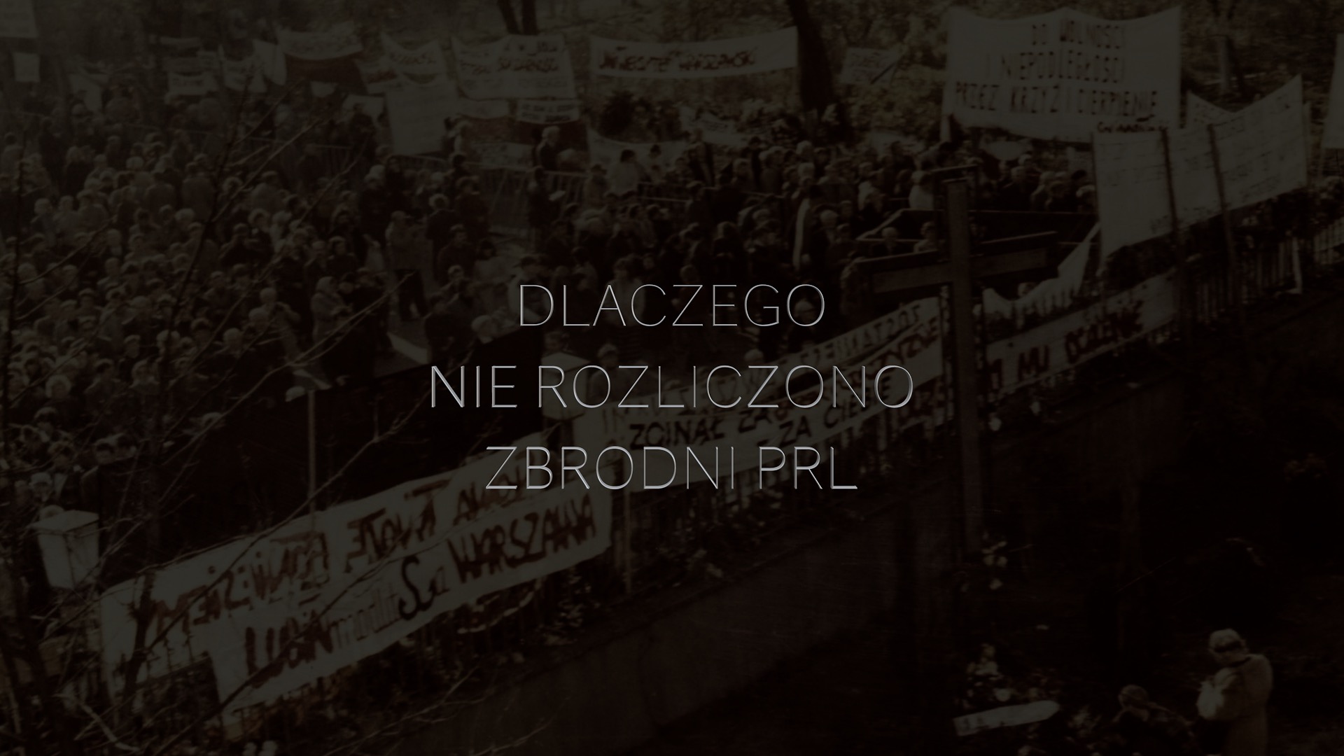 Historia Polski XX wieku - dlaczego nie rozliczono zbrodni PRL