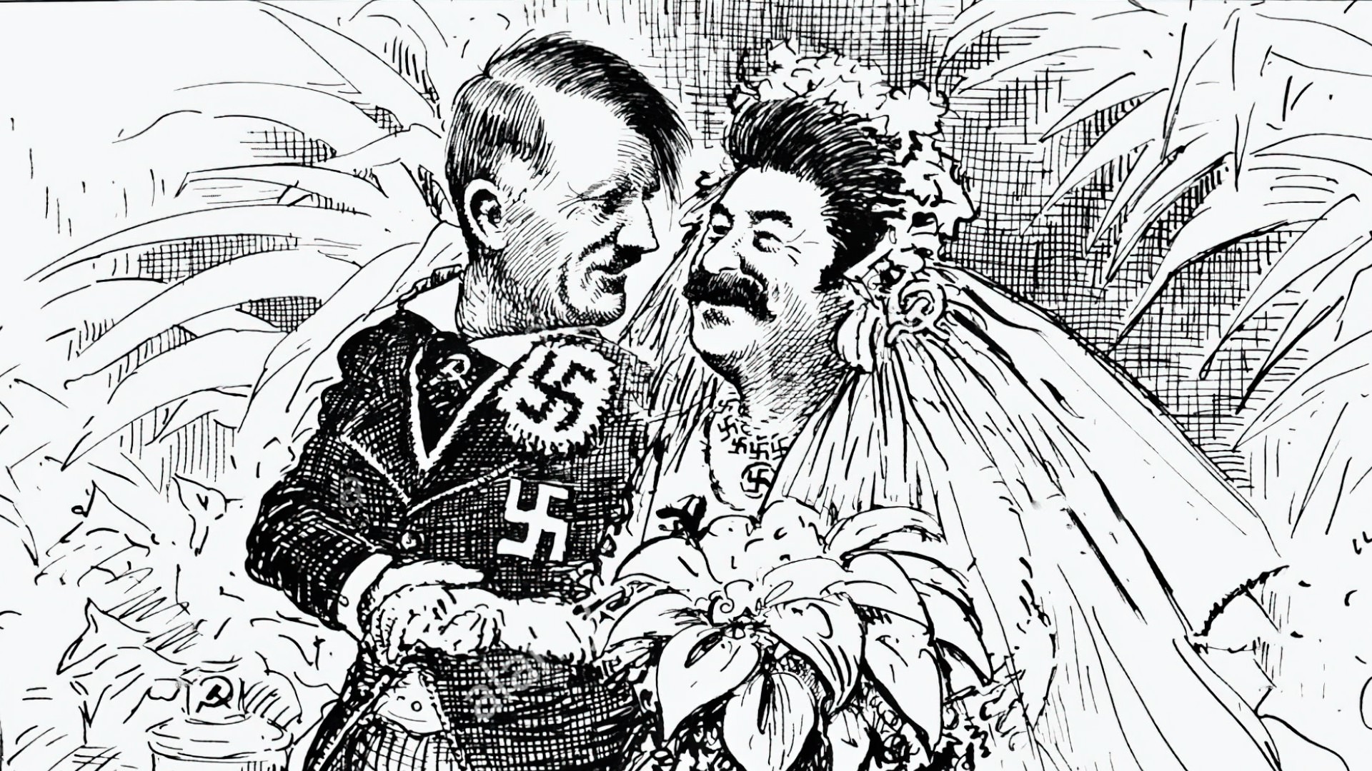 Adolf Hitler i Józef Stalin